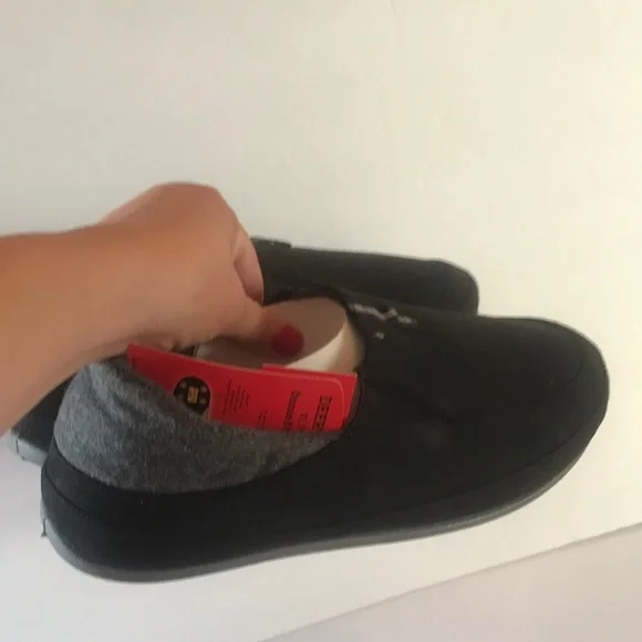 Deer Stags mens Technology  CampoSlipper  Black/Dk Grey Size 11M - Picture 10 of 14